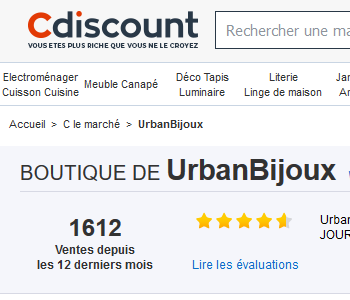 Boutique cdicsount depuis 2015