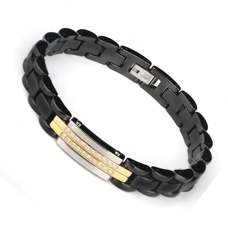 Bracelet noir et or Clearance