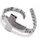 BRACELET FOR MEN STAINLESS STEEL LATIN CROSS TREND