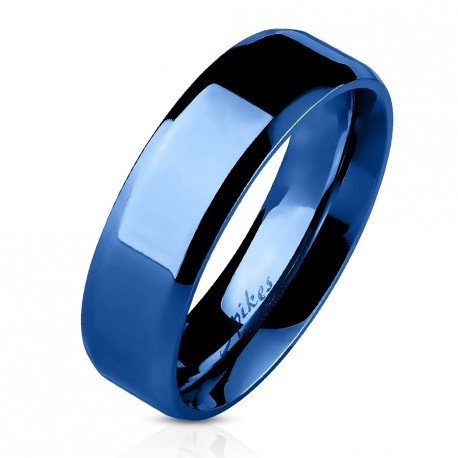 Bague pour homme femme acier couleur plaqué noir toute noire laqué