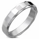 BAGUE BIJOU HOMME ADO ANNEAU ACIER NEUVE BIBLE PRIERE NOTRE PERE