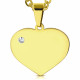 Pendentifs + Chaine Coeur