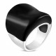 BAGUE BIJOU HOMME ADO ANNEAU ACIER NEUVE BIBLE PRIERE NOTRE PERE