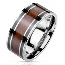 BAGUE BIJOU HOMME ADO ANNEAU ACIER NEUVE BIBLE PRIERE NOTRE PERE