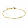 BRACELET CHAINE DE CHEVILLE SEXY FEMME ACIER BRELOQUE CROIX BOULE COEUR