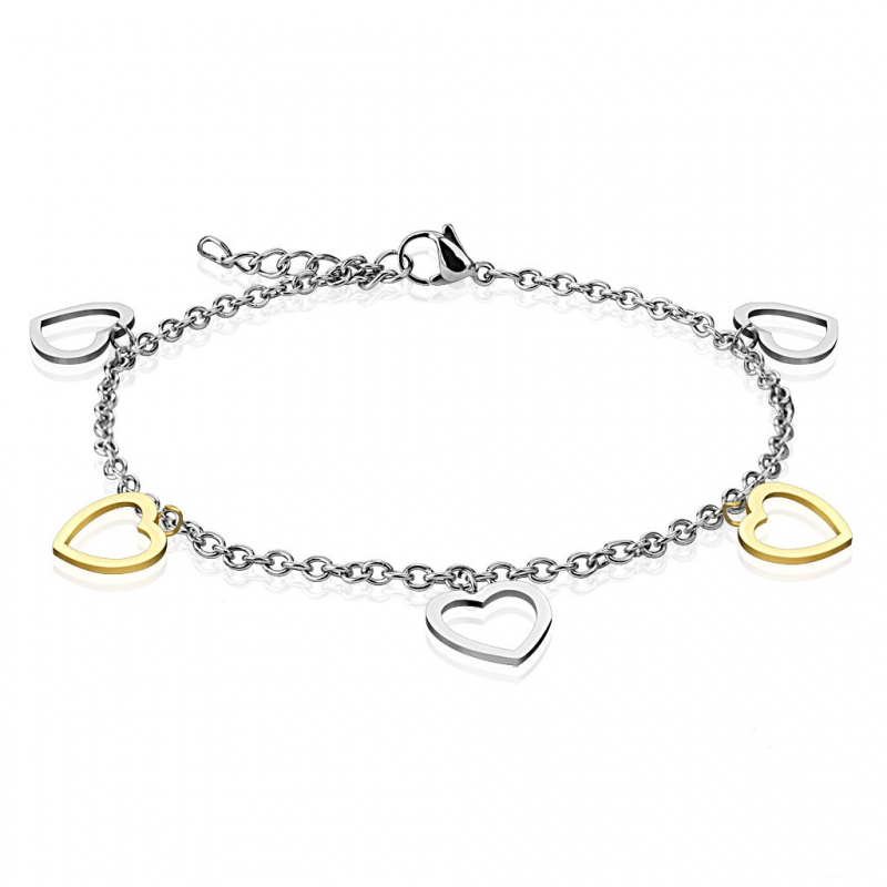 Bracelet Cheville Coeur