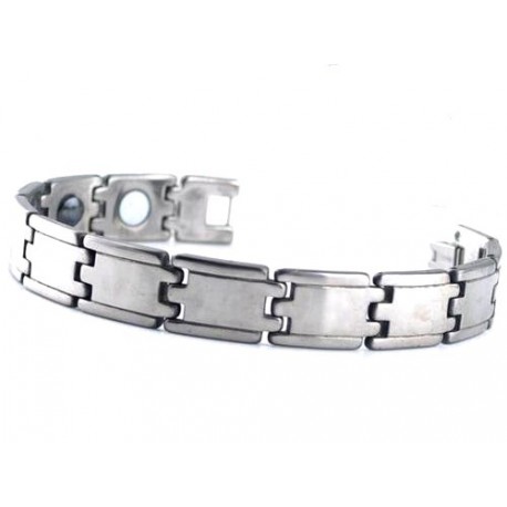 BRACELET GOURMETTE POUR HOMME EN VERITABLE CUIR ET FERMOIR ACIER 316L PROMO NEUF