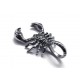 PENDENTIF POUR HOMME ADO EN ACIER 316L SCORPION + 1 CHAINE BOULE NEUF